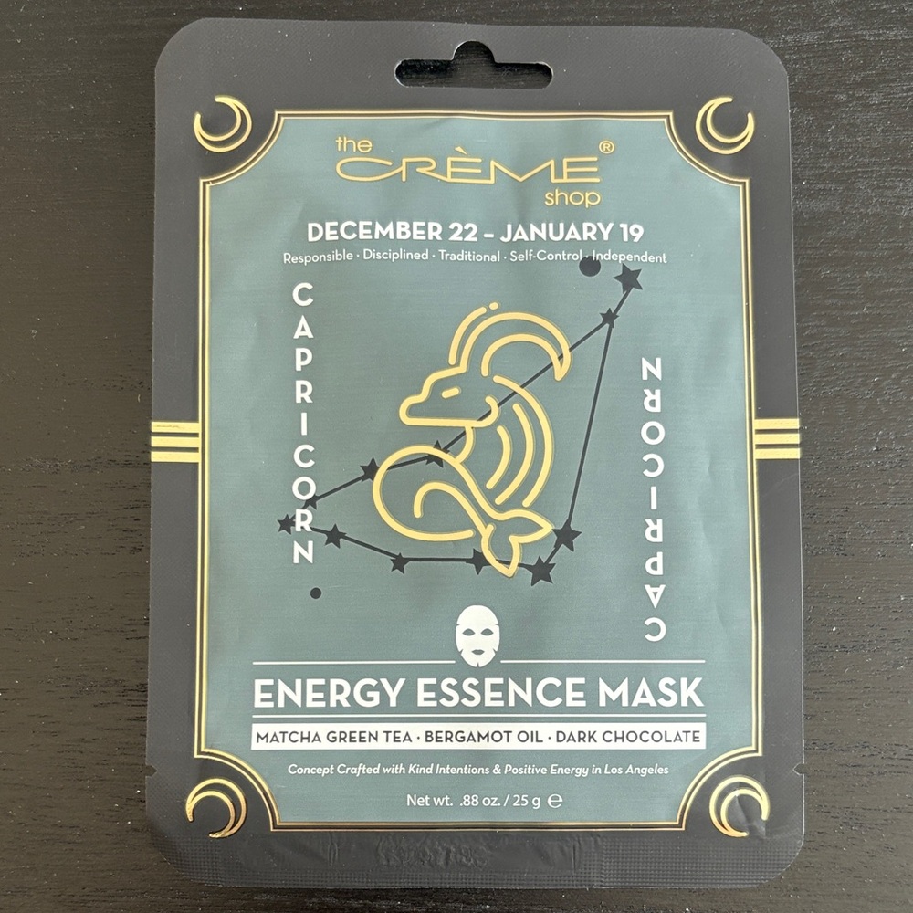 The Crème Shop Capricorn Energy Essence Mask♑️